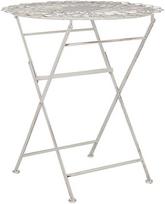 Beliani Staliukas bistro STIFFE 70 cm 70 cm Metal Baltas