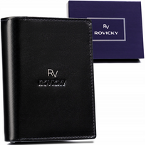 Odinė piniginė RFID ROVICKY RV-7680278-IL-BCA-44