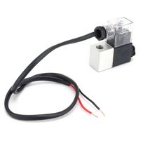 Elektrinis solenoidinis oro vožtuvas Jautrus Patvarus Hermetiškas Lengvai valdomas Tylus Oro kompresoriaus priedai 187V 253V