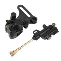 Rear Brake Assembly Master Hydraulic Cylinder Caliper with Disc Brake Pad Coolster 15mm Wheel Axle For SSR 125cc 110cc