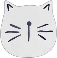 Beliani Vaikiškas kilimas KITTY Baltas ø 100 cm
