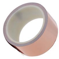 50 mm * 10 m vienpusė vario folijos juosta EMI ekranuojanti viengubai laidus klijai gitarai