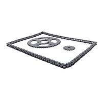 T8F Front Rear Sprocket Chain Kit 35mm 54T Sprocket 15T 10mm H Hole Sprocket 120 Links Chain for Motorcycle