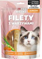 Kačių Priedas - PAN MIĘSKO Vištienos Filė su Daržovėmis Be Grūdų 100g