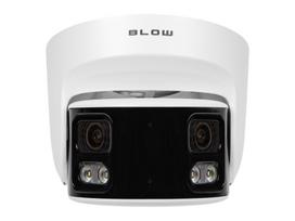 BLOW 8MP IP kamera BL-I8SS40TWM 4 mm baltas kupolinis panoraminis dvigubas objektyvas