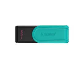 USB atmintinė Kingston DataTraveler Exodia S 128GB Juoda/Turkio