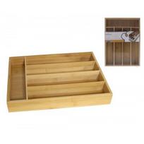 Dėklas stalo įrankiams Medinis 35x25.6x5cm