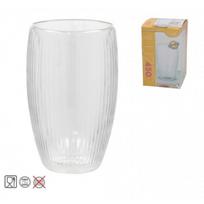 Stiklinė 78715 Dviguba Sienelė, 450ml