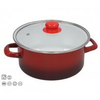 Puodas MOON 24cm 3.7L emaliuotas indukcinis
