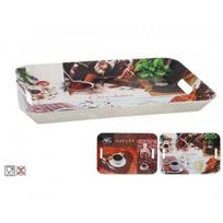Padėklas plastikinis 29110 Kavos Spalvos 41x28cm