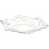 Lėkštė Twist Crystal 32cm Stiklinė