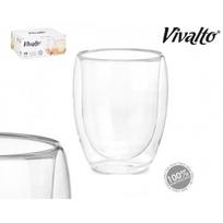 Stiklinė Vivalto 85371 Dviguba Sienele 320ml
