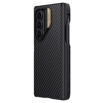 Nillkin Synthetic Fiber PRO Magnetic Pen Slot Kryt pro Samsung Galaxy Z Fold 7 Golden