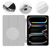 OBAL:ME MistyTab dėklas skirtas iPad Air (2020/2022/2024/2025)/iPad Pro 11 (1/2/3/4) juodos spalvos Light Gray
