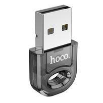 USB A Bluetooth Adapter Hoco UA28 Transparent Black