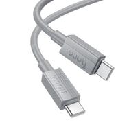 USB C to USB C Hoco 3A 60W 1 m X107 gray