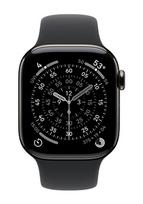 APPLE Watch Series 11 GPS + Cellular Slate Titanium, Black Sport Band S/M, MFD14ZR/A, 46 mm
