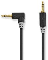 Nedis Cable, 3.5mm to 3.5mm, Angled, 1m
