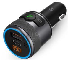 Nedis FM modulators Car FM transmitter BT PD 24w