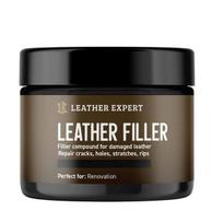 Leather Expert Leather Filler Black 50ml - odos glaistas juodas