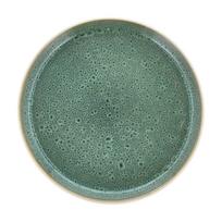 Baltos spalvos/žalios spalvos desertinė iš akmens masės lėkštė ø 21 cm Gastro White/Green – Bitz
