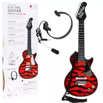 Elektrinė gitara Rock, raudona