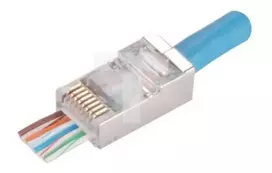 ALANTEC RJ45 STP cat.5e tiesioji jungtis (100 vnt.)
