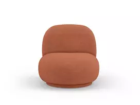 Pasukamas fotelis, Chuck, 1 sėdynė, 78x77x80, plytų imitacija