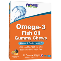 Now Foods Omega-3 Fish Oil Gummy Chews 36 gummies