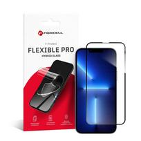 Forcell Lankstus Nano Stiklas 5D iPhone 13 Pro Max/14 Plus juodas