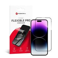 Forcell Lankstus Nano Stiklas 5D iPhone 14 Pro Max juodas