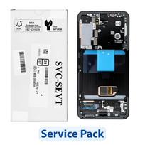 Serviso rinkinys LCD ekranui SAMSUNG S22 S901 GH82-27520E pilkas