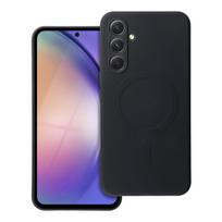 SILIKONINIS MAG COVER dėklas, suderinamas su MagSafe, SAMSUNG A54 juodas
