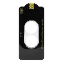 5D Pilno Klijavimo Kameros Stiklas - iPhone 17 Permatomas