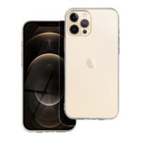 SKAIDRUS dėklas 2 mm IPHONE 12 Pro Max (kameros apsauga) skaidrus