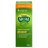 DOKTOR MOM sirupas nuo kosulio, 150 ml