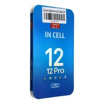 LCD ekranas iPhone 12 / 12 Pro su juodu skaitmeniniu ekranu (ZY-LTPS) IC perkeliamas