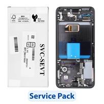 Serviso paketas LCD ekranas SAMSUNG S22 S901 GH82-27520A Juodas