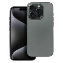 METALINĖ dėklas IPHONE 15 Pro pilkas