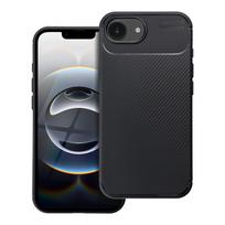 CARBON PREMIUM dėklas IPHONE 16e (SE 4 2025) juodas