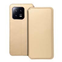 DUAL POCKET knygų dėklas XIAOMI 13 auksinis