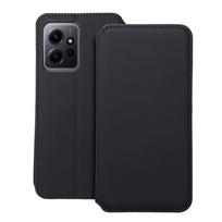 DUAL POCKET knygelė XIAOMI Redmi Note 12 5G juoda