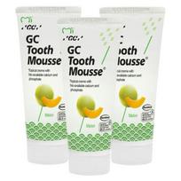 Remineralizuojanti dantų pasta be fluoro GC Mousse Melon, 35 ml, 3 vnt.