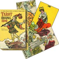 Klasikinė 78 kortų Taro kortų kaladė, 1909 metų leidimas, būrimo ir meditacijos skaitymo įrankis, pranašavimui, dvasingumui ir intuicijai