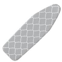 Storas lyginimo lentos užvalkalas pilkas, raštuotas 120×38 cm