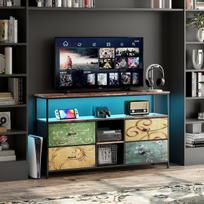 TV staliukas, spalvinga, 137 * 29,8 * 78 cm