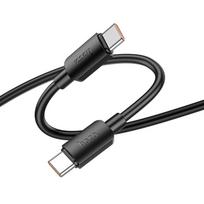 USB C į USB C Hoco PD 6A 100W 1 m X96 juodas