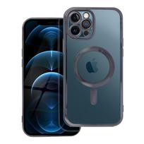 ELECTRO MAG COVER dėklas suderinamas su MagSafe iPhone 12 Pro Max juodas