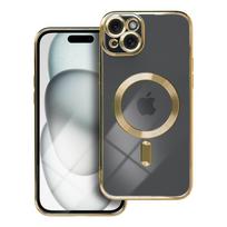 ELECTRO MAG COVER dėklas, suderinamas su MagSafe, IPHONE 15 Plus auksinė