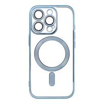 ELECTRO MAG COVER dėklas, suderinamas su MagSafe, skirtas IPHONE 16 Pro mėlynas